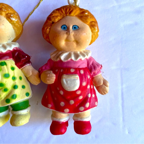 Vintage Cabbage Patch dolls Christmas ornaments - Picture 2 of 5